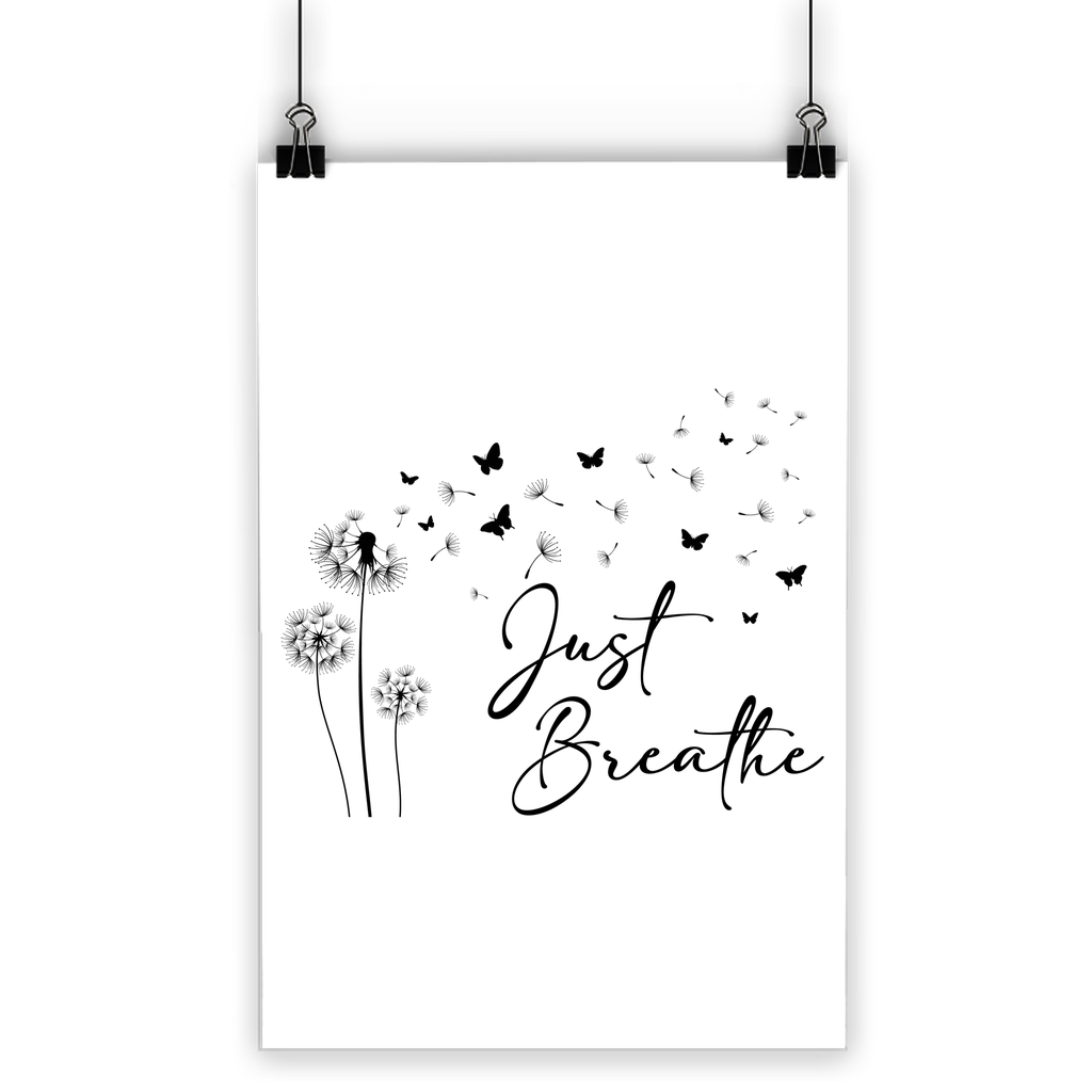 Just Breathe Classic Poster