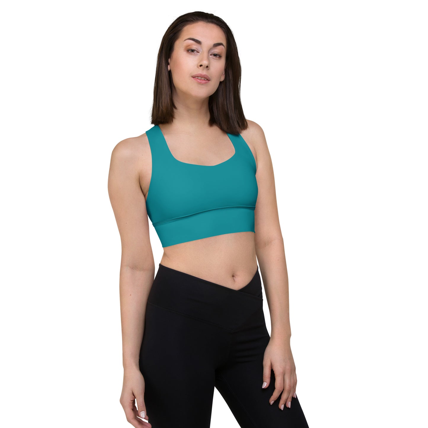 Longline Activewear Sports Bra