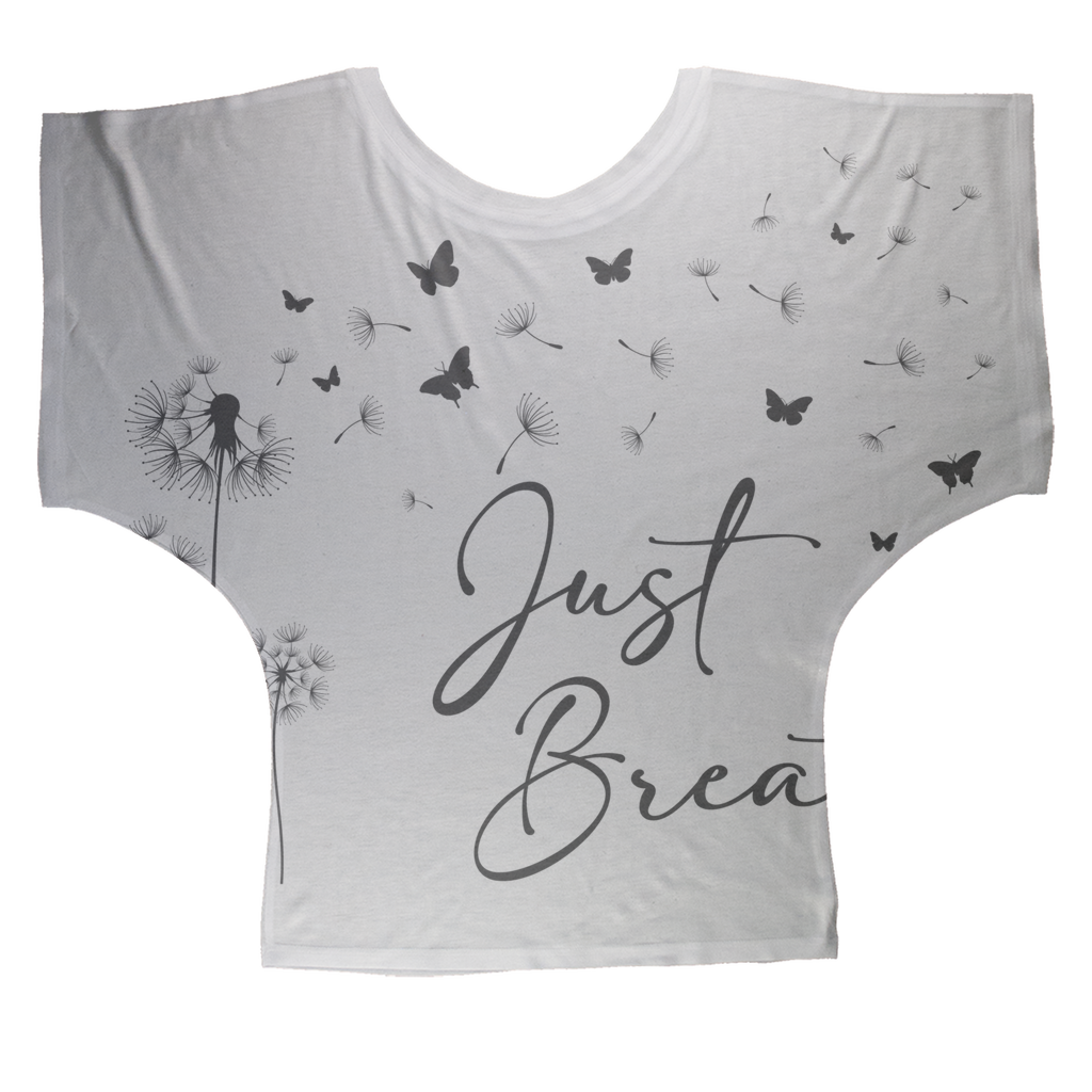 Just Breathe Sublimation Batwing Top