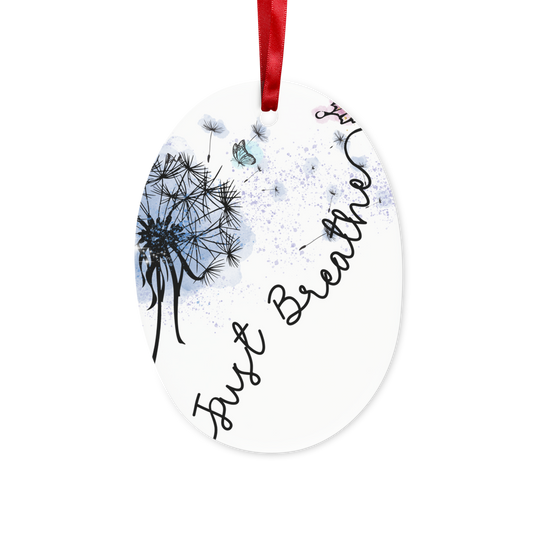 Just Breathe Butterfly Ceramic Hanging Ornament