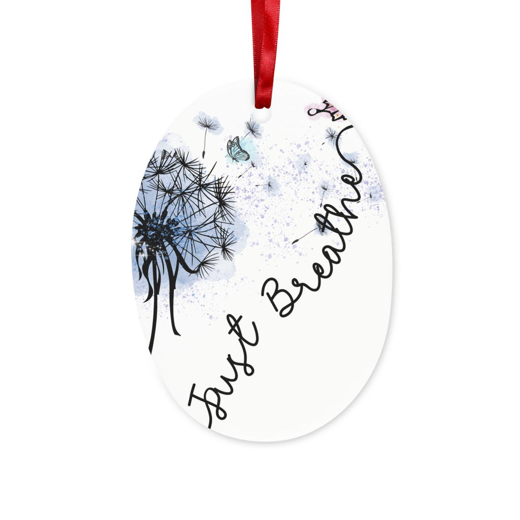 Just Breathe Butterfly Ceramic Hanging Ornament