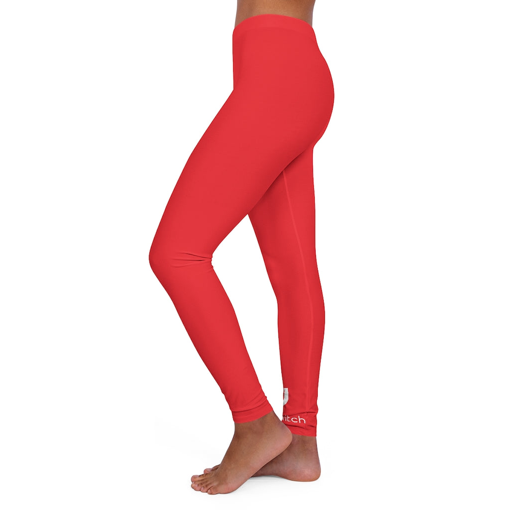 Women's Pack of 1 Red Printed Tights |Activewear|Yogawear|Gymwear|Sportswear |