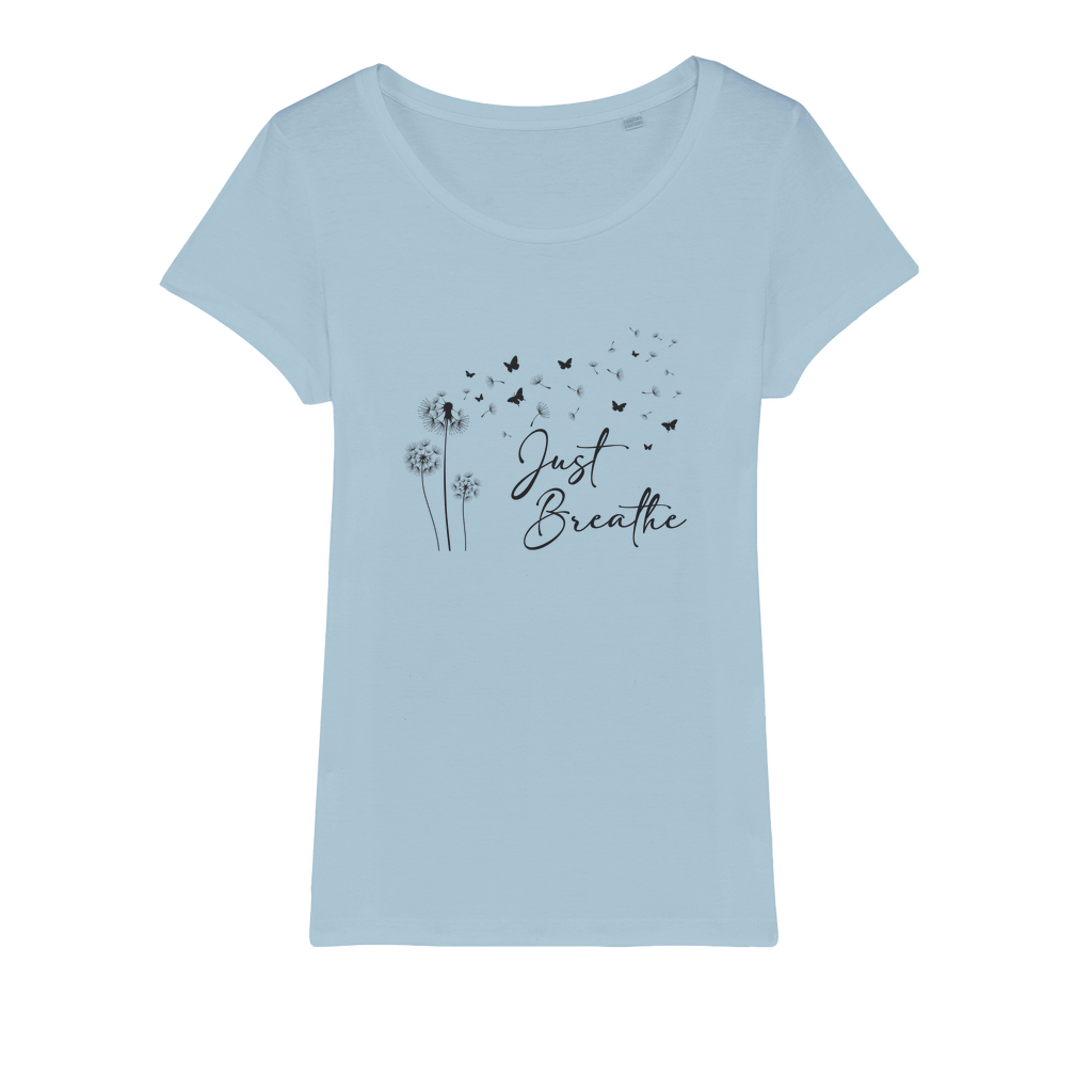 Just Breathe Organic Jersey Womens T-Shirt