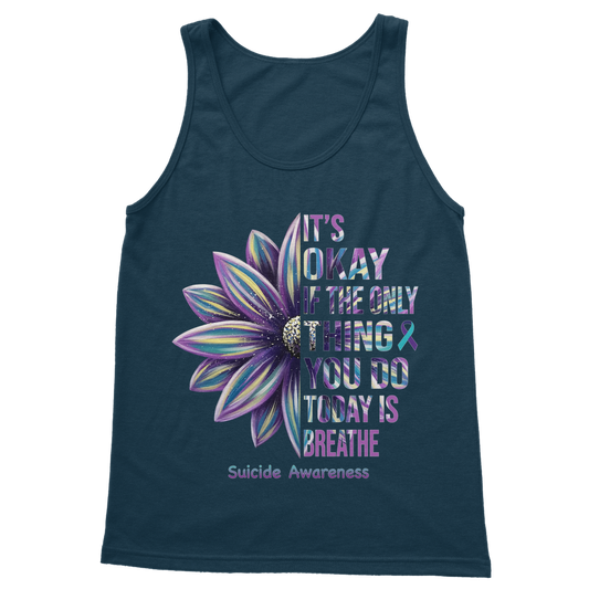 Today Just Breathe Classic Women's Tank Top