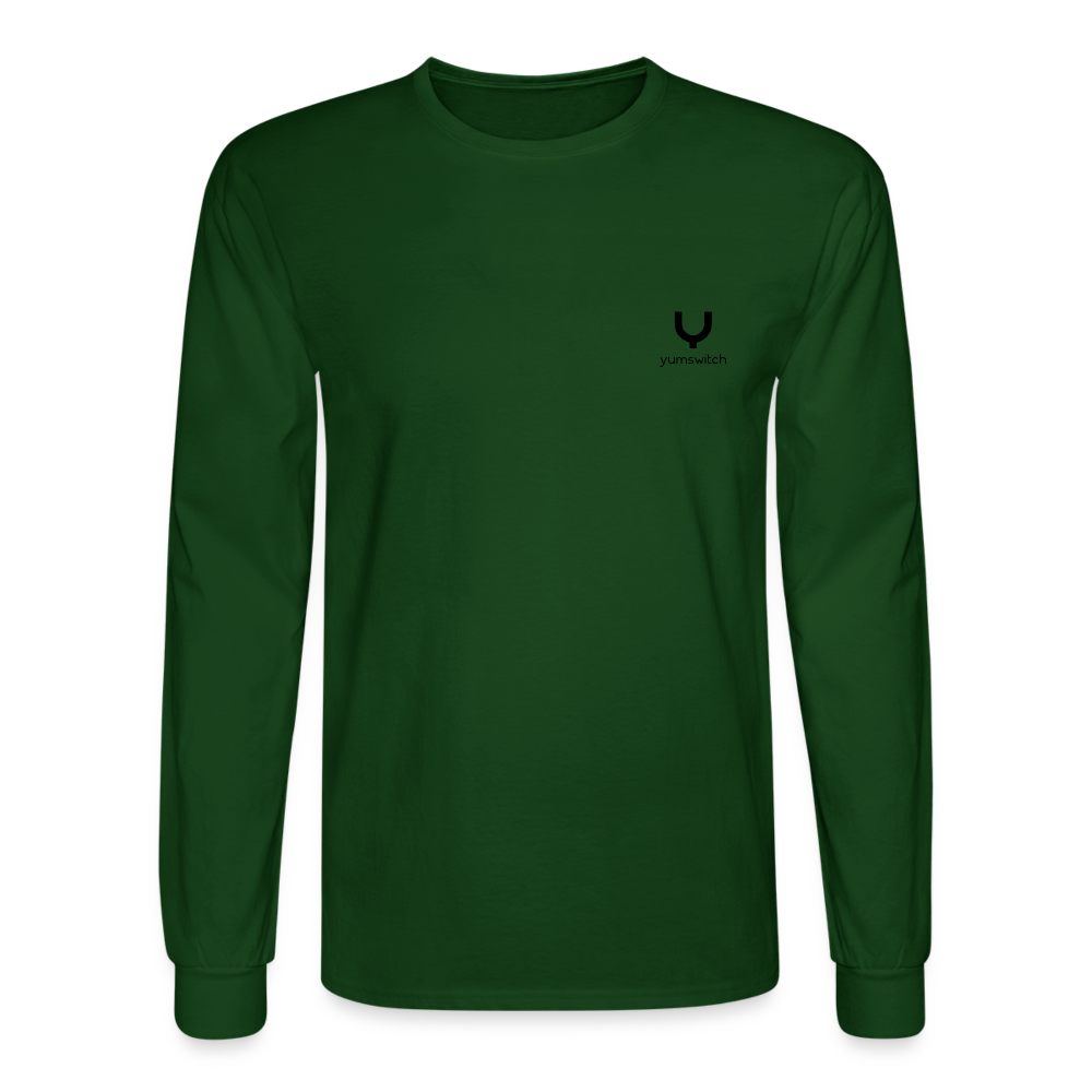 Men's Long Sleeve T-Shirt - forest green